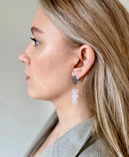 Afbeelding in Gallery-weergave laden, Cinta big heart earrings zilver
